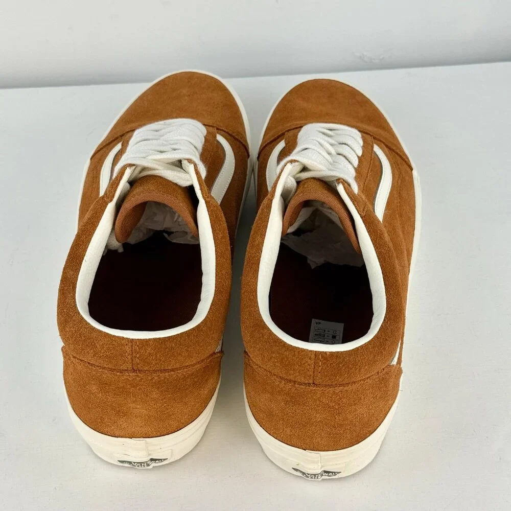 Men's 13 - VANS Old School Low Pig Suede Brown Shoe - 751505